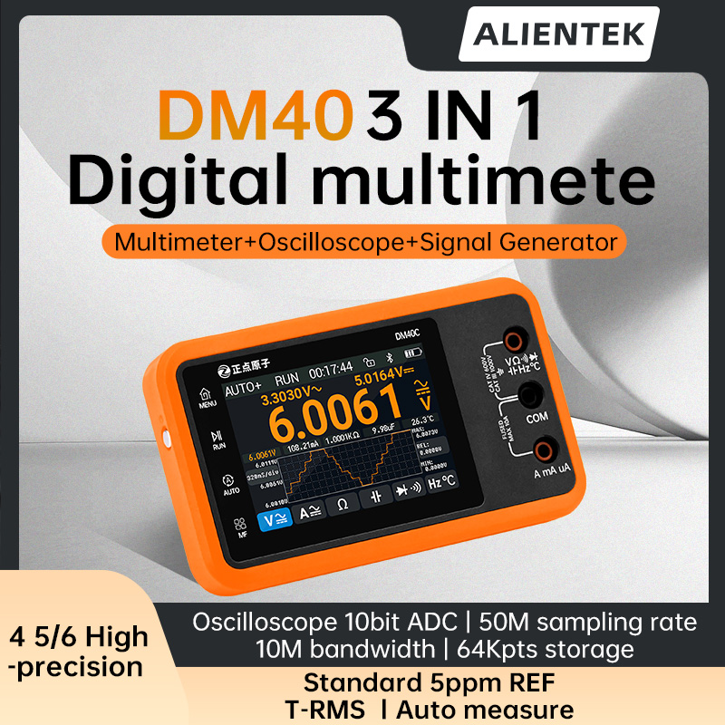 Microcontroller Kit - ALIENTEK DM40 Digitales Multimeter Oszilloskop Signalgenerator