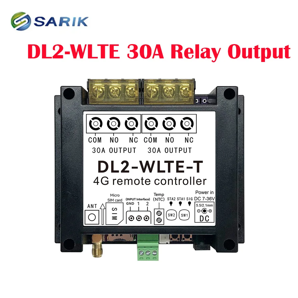 Wifi Thermostat - 4G TLE Smart Controller 2-Wege-Relais 30A