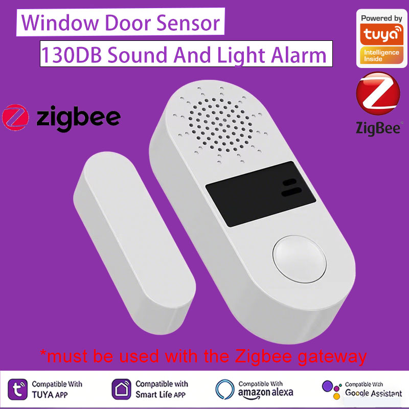 Smart Home Automation Kit - Tuya Zigbee Kabelloser Tür- und Fenstersensor
