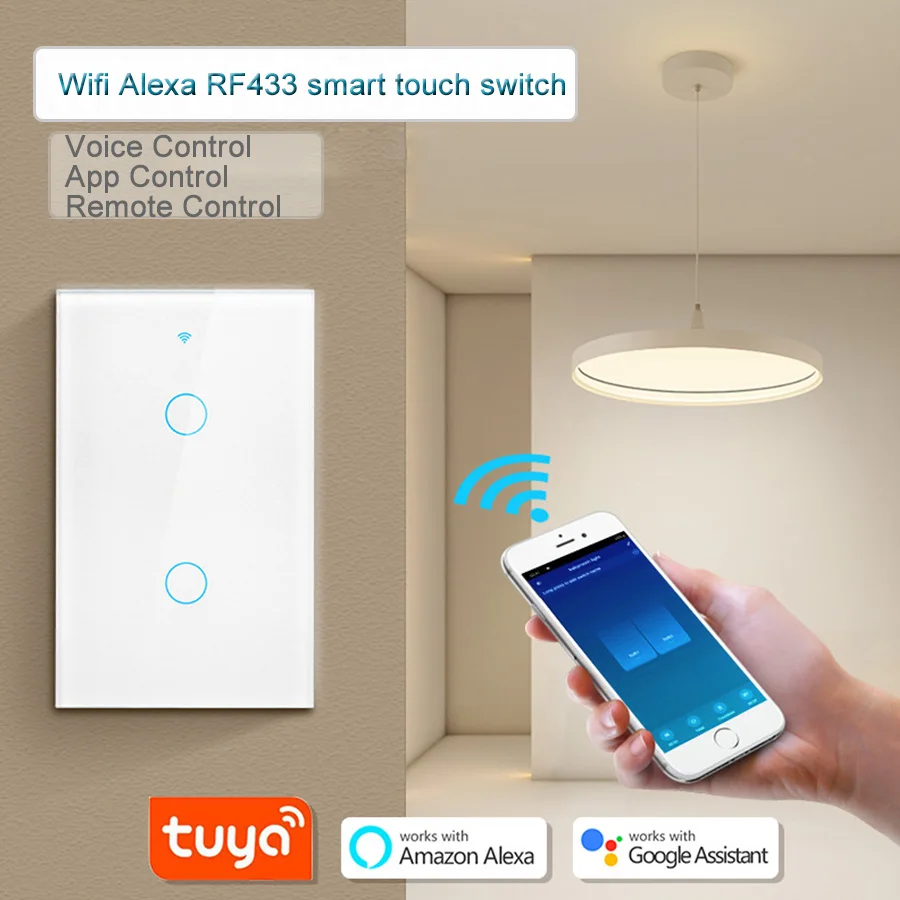 Smart Light Switch Wifi - Tuya WLAN Smart Schalter Kompatibel mit