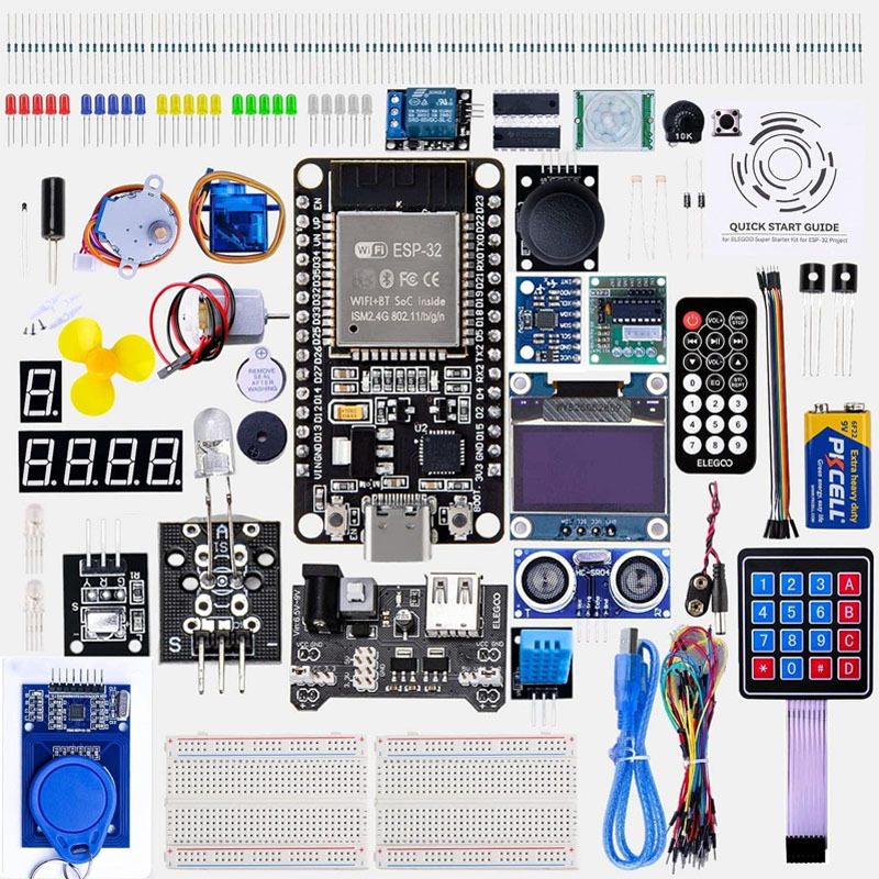 Iot Kit Beginner - WLAN IoT Entwicklungs-Starter-Kit, Hauptplatine & Lern-Tutorial
