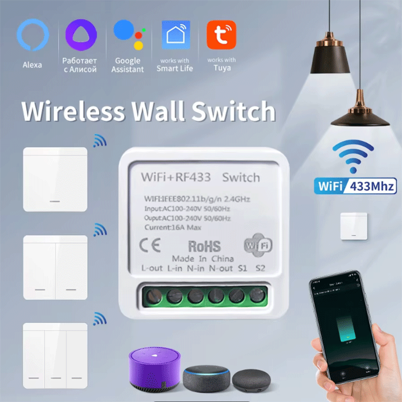 Smart Light Switch Wifi - Tuya WiFi Smart Lichtschalter Smart Home