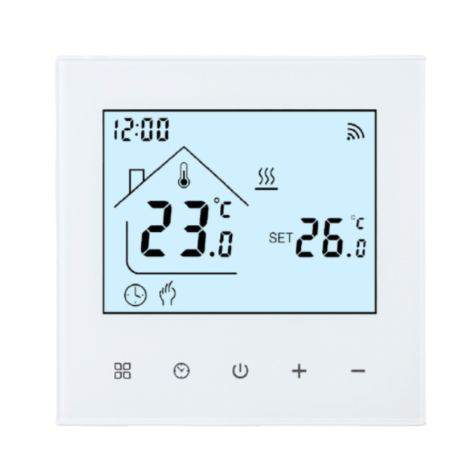 Wifi Thermostat - Programmierbarer WLAN-Thermostat für Tuya-App, Sprachsteuerung, Heizung,