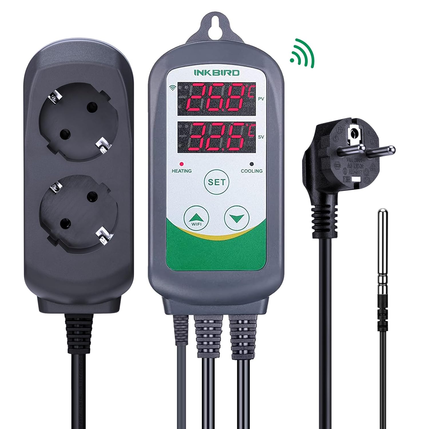 Wifi Thermostat - INKBIRD ITC-308-WiFi Digitaler Temperaturregler 220 V