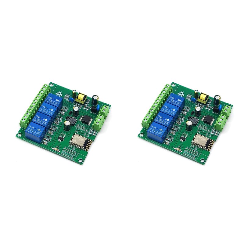 Esp8266 Relay Module - Y43A-2X 4-Kanal ESP8266 WIFI Relaismodul ESP-12F