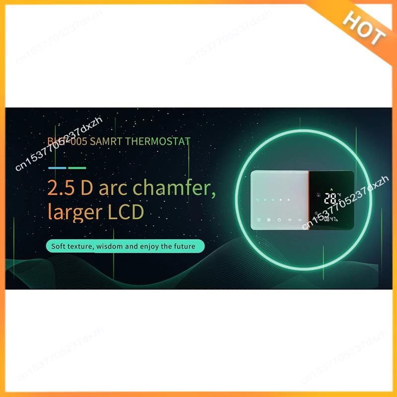 Wifi Thermostat - A43M Smart Wifi Thermostat für Wasser-/Bodenheizung,