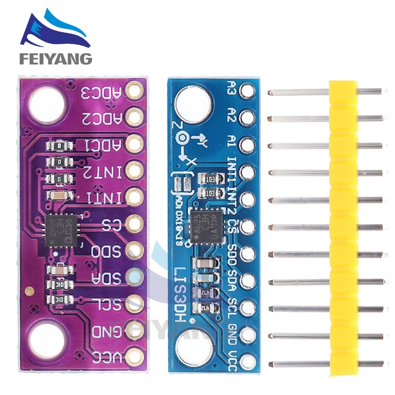 Sensor Kit Arduino - LIS3DSH LIS3DH hochauflösendes dreiachsiges Beschleunigungsmesser-dreiachsiges Beschleunigungsmessermodul