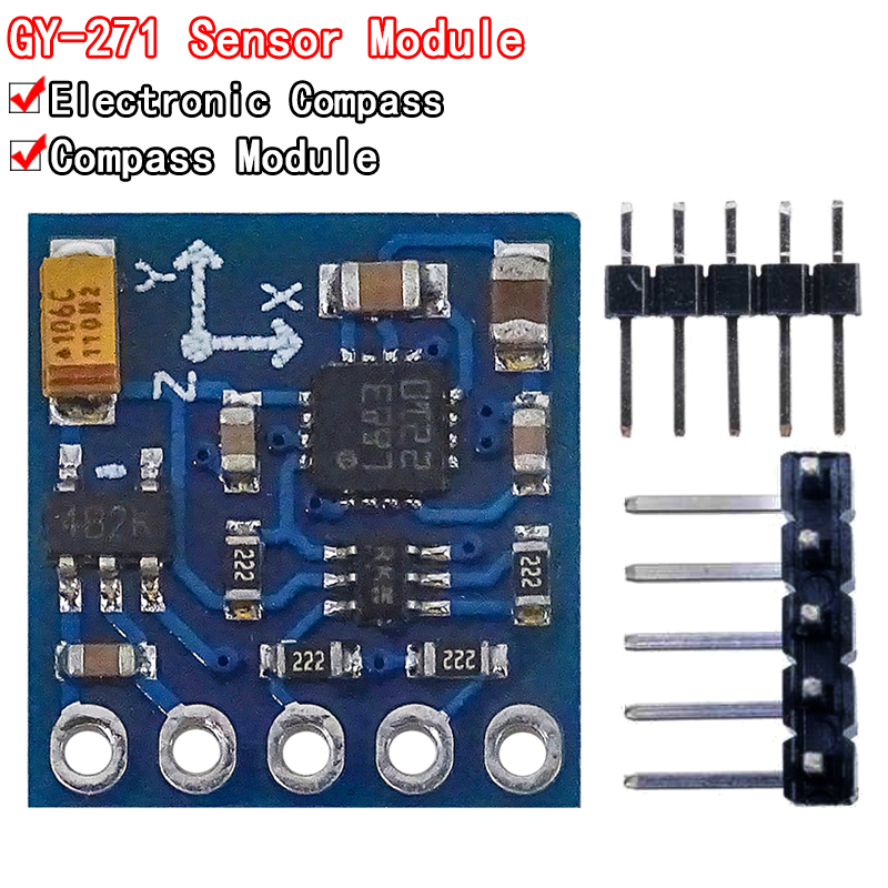 Sensor Kit Arduino - Si Tai&SH GY-271 QMC5883L 3V-5V Drei