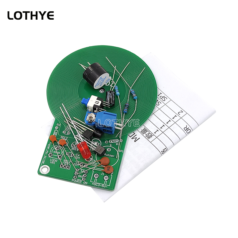 Electronics Project Kit - DC 3V-5V Metalldetektor-Kit DIY elektronisches Kit