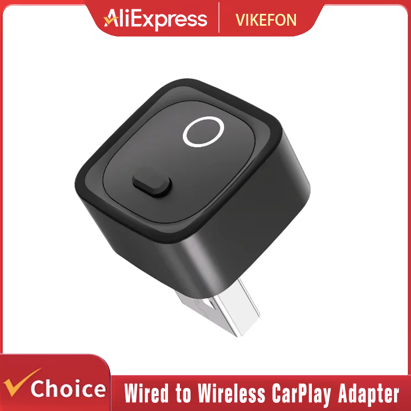 Wifi Smart Plug - CA525-M Mini Kabelgebundener zu Kabelloser CarPlay-Adapter