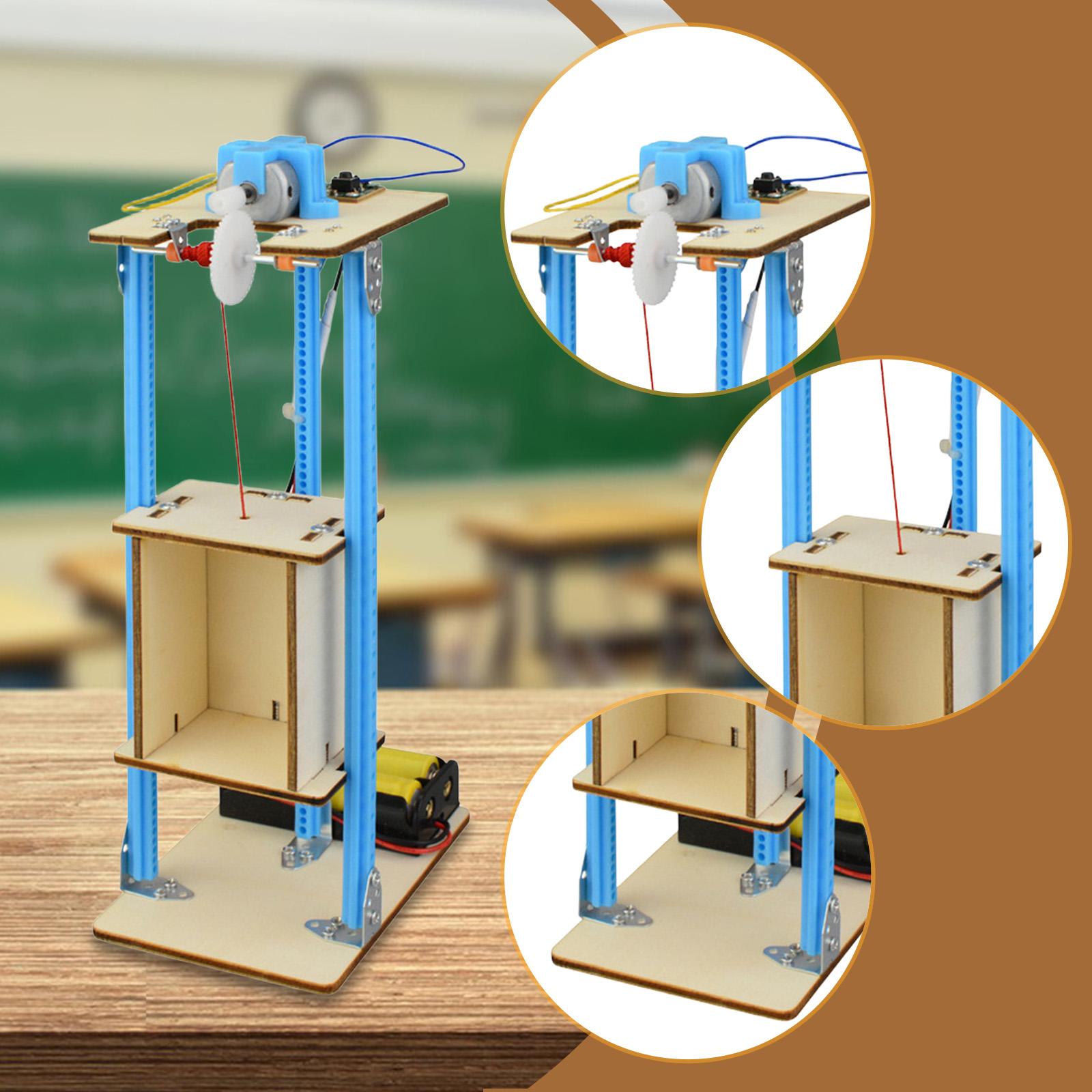 DIY Holz-Aufzug-Spielzeugmodel – Stem Robotics Kit Bewertung und Preis