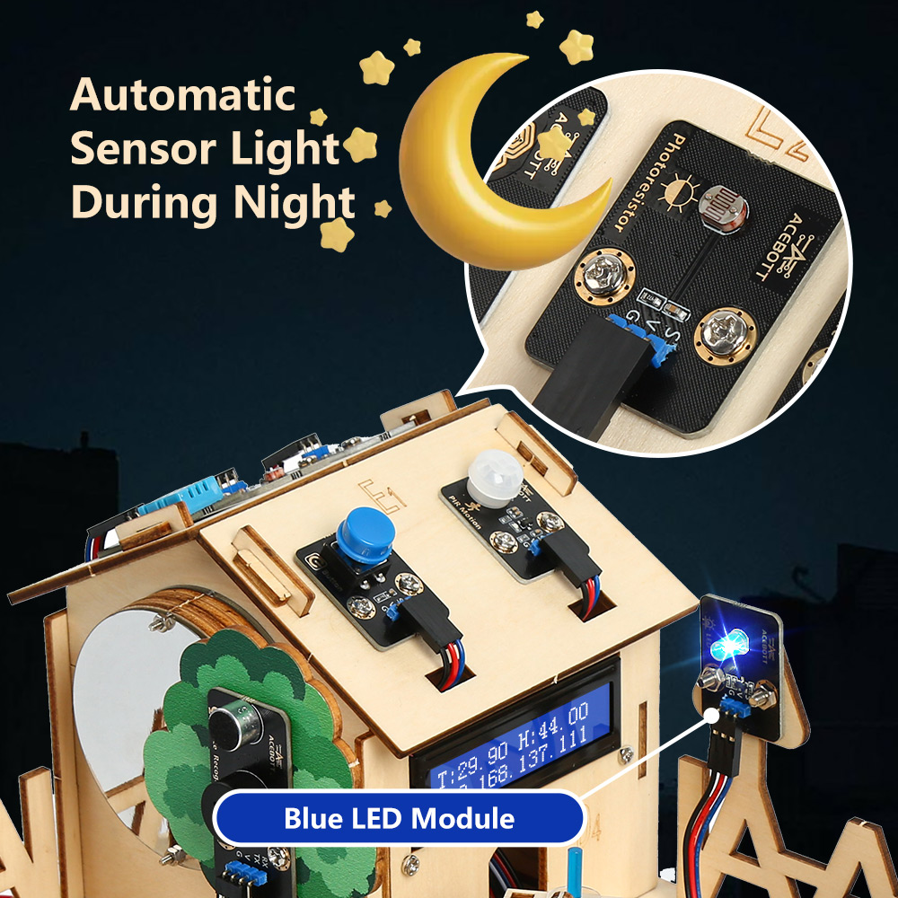 ACEBOTT Smart Home STEM STEAM  – Esp32 Smart Home Kit Bewertung und Preis