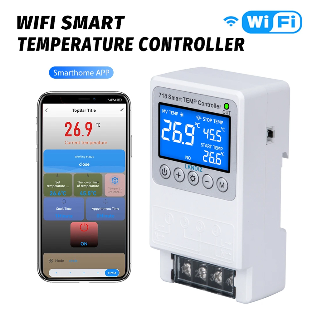 Temperatur Smart WIFI Controll – Wifi Thermostat Bewertung und Preis