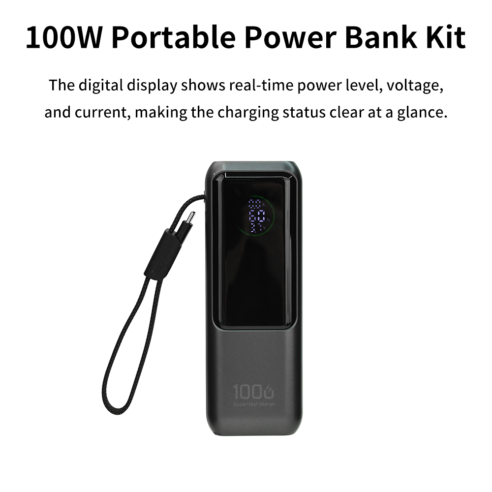PD 100W Schnelllade-Powerbank- – Electronics Project Kit Bewertung und Preis