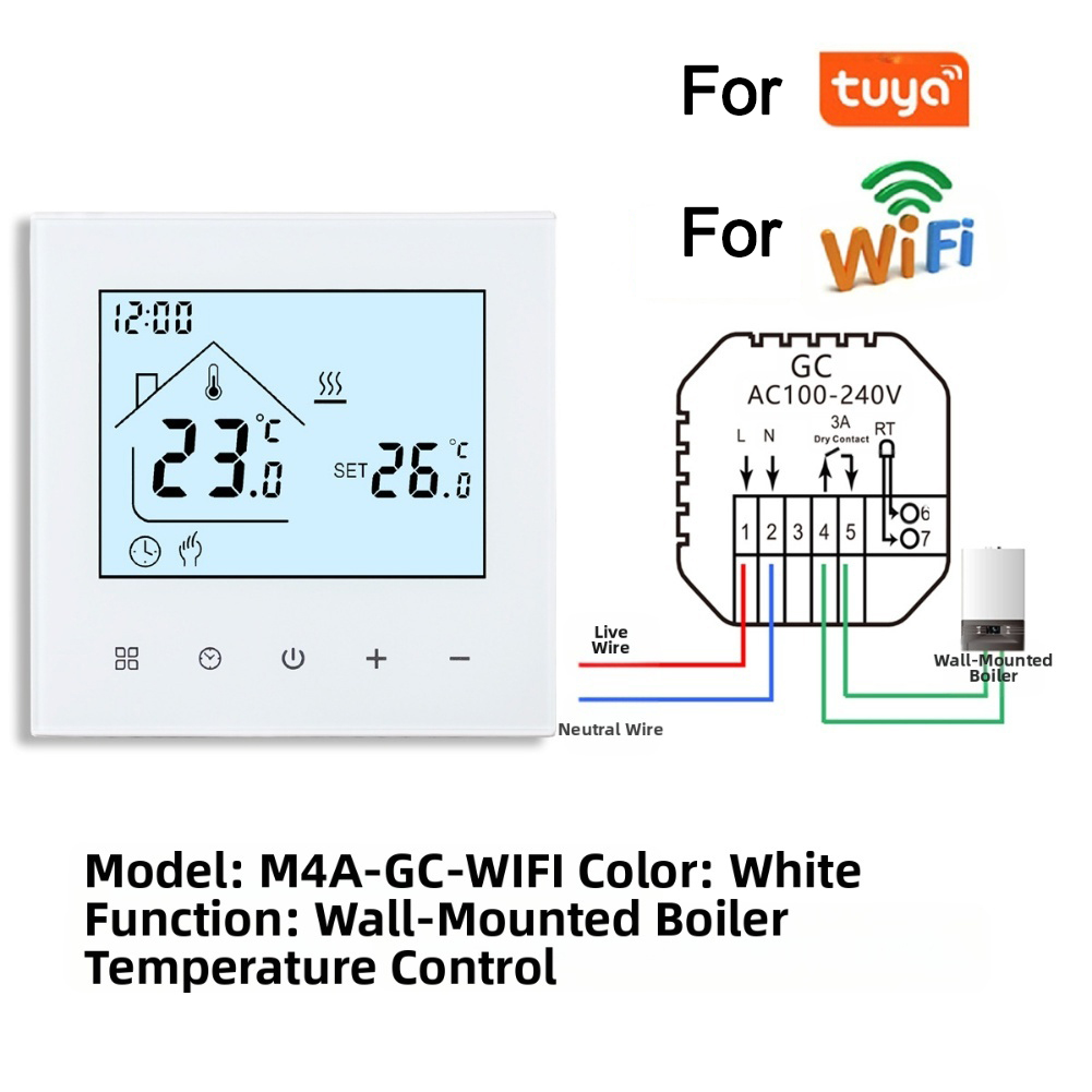 Programmierbarer WLAN-Thermost – Wifi Thermostat Bewertung und Preis