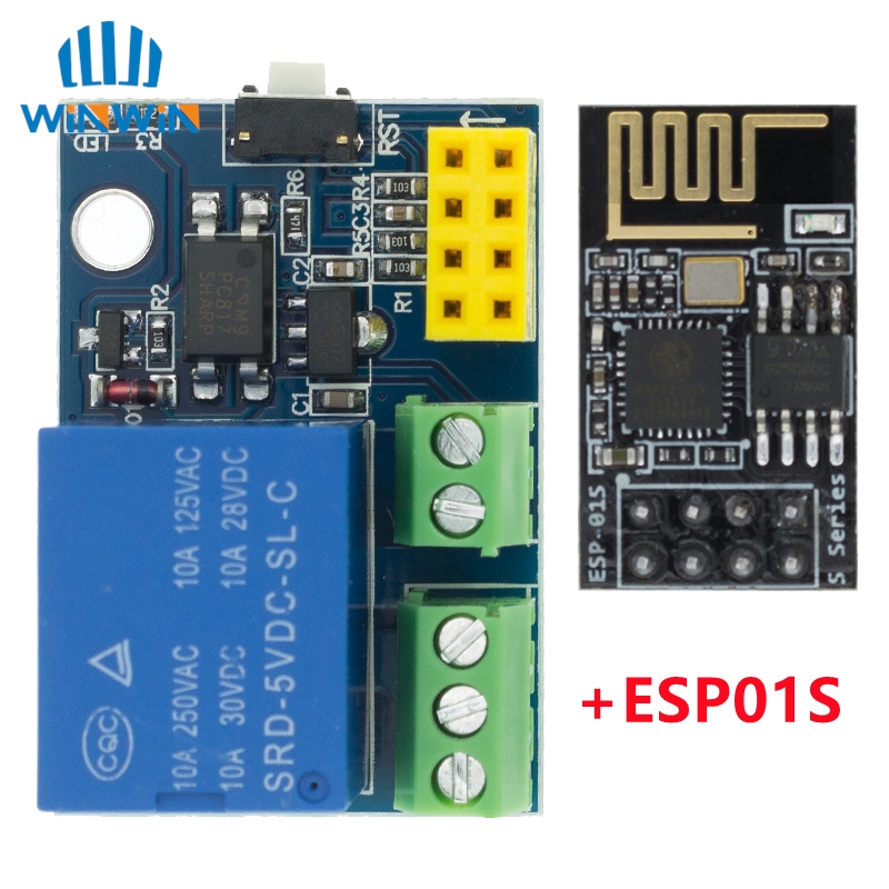 ESP8266 ESP-01 ESP-01S 5V WiFi – Esp8266 Relay Module Bewertung und Preis