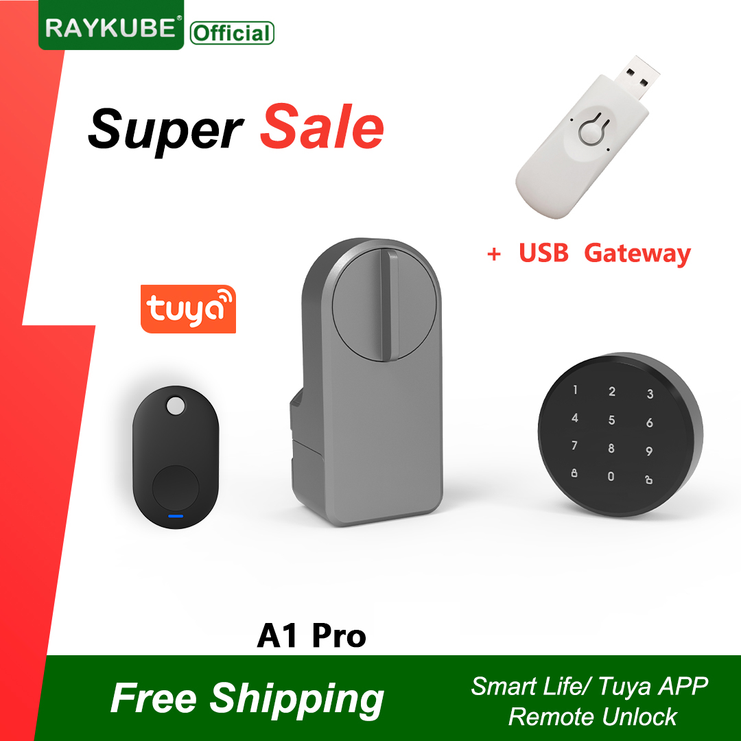 RAYKUBE A1 Pro Tuya BEL Smart  – Smart Door Lock Wifi Bewertung und Preis