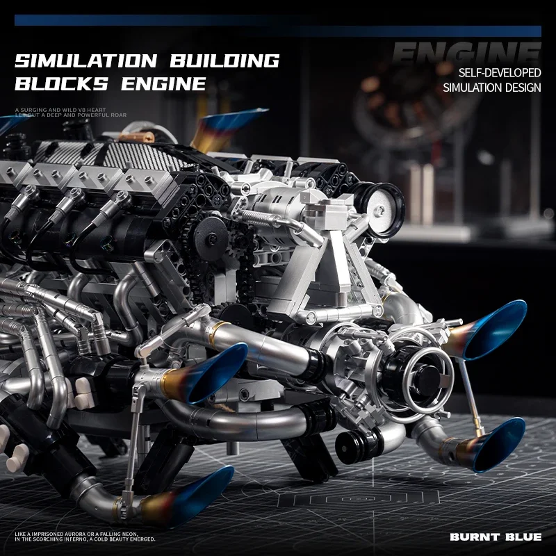 V8-Motor-Bausatz für Erwachsen – Stem Robotics Kit Bewertung und Preis