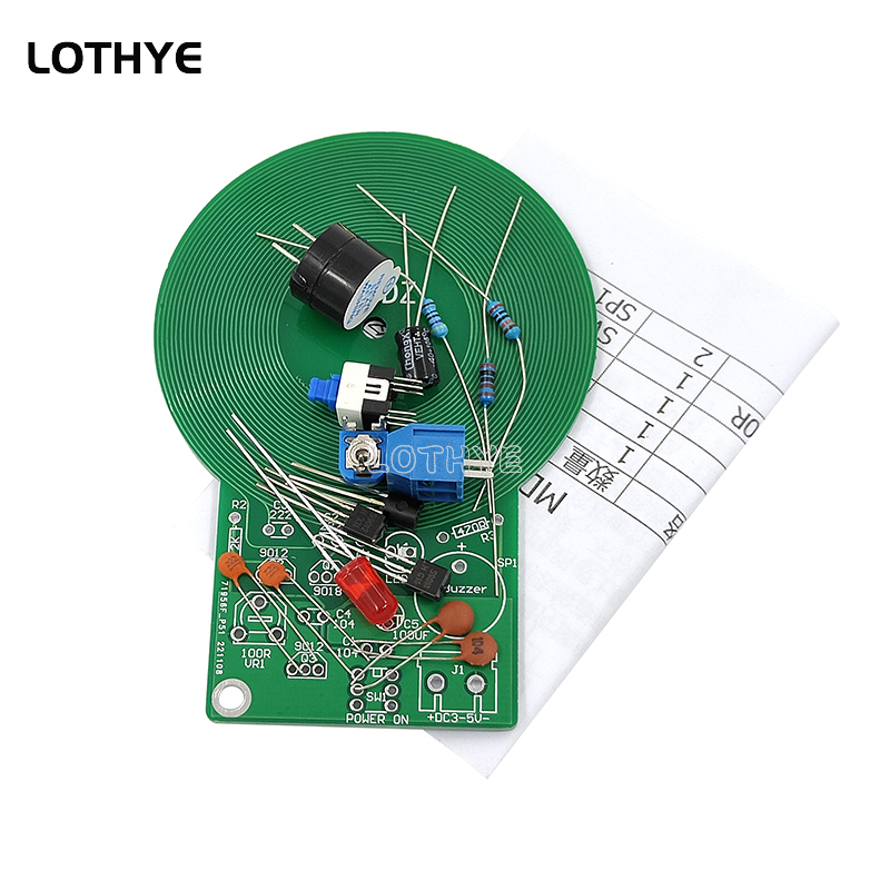 DC 3V-5V Metalldetektor-Kit DI – Electronics Project Kit Bewertung und Preis